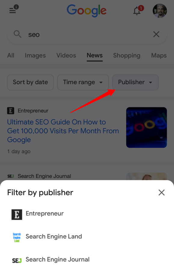 google-news-filter-by-publisher