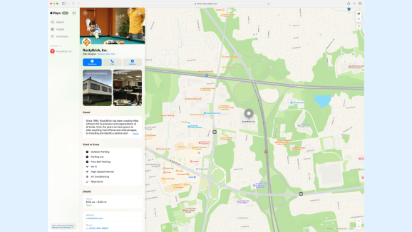 Apple Maps в браузере. Источник: SER