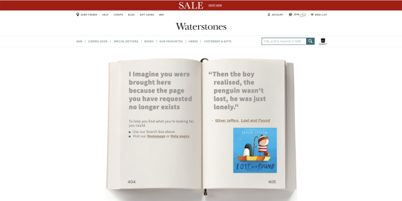 404 Waterstones