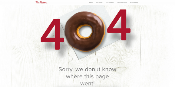 404 Tim Hortons