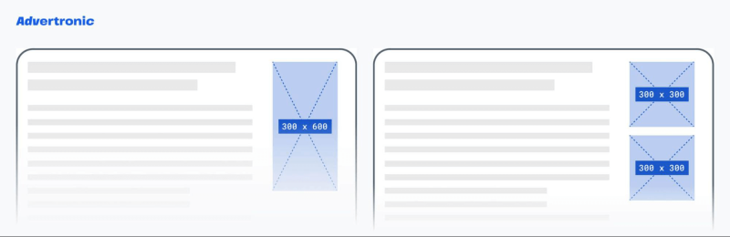 Desktop vertical: 300&times;600 и&nbsp;2&times;300&times;300