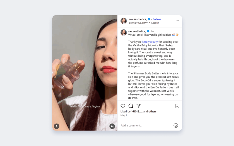 Сотрудничество с инфлюенсерами