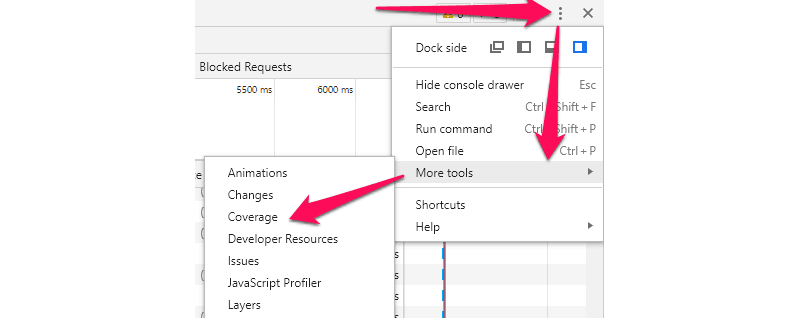 Как посмотреть в Chrome, сколько программного кода используется в каждом ресурсе