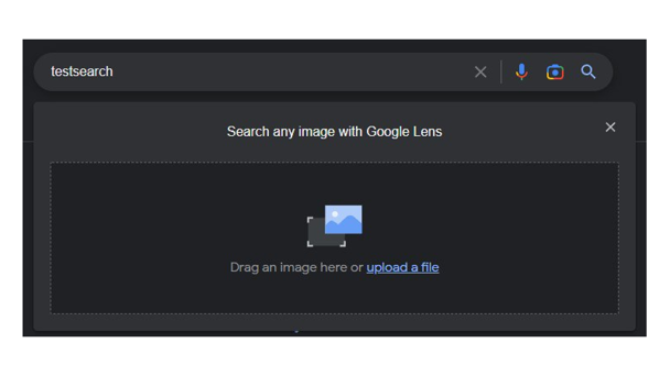 Переход в поиск Google Lens