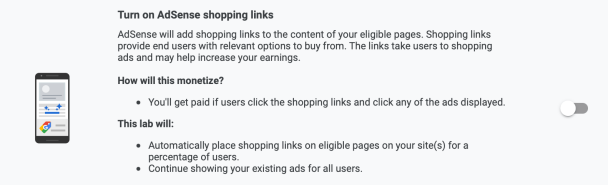 google-adsense-shopping-links