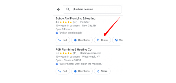 google-local-request-a-quote-buttons-old