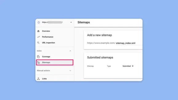 Добавить карту в GSC