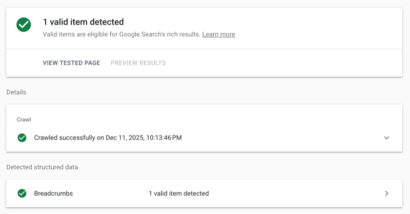 Google Rich Results