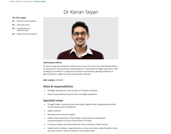 Страница LloydsPharmacy