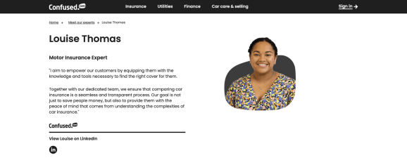 Страница Confused