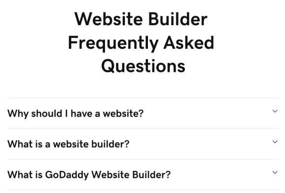 FAQ GoDaddy