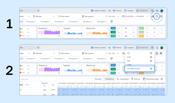 Инструменты, благодаря которым клиенты будут обожать ваши отчёты. Гостевые ссылки