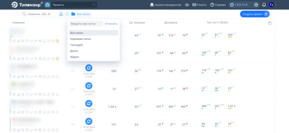 Проекты INFORM-S