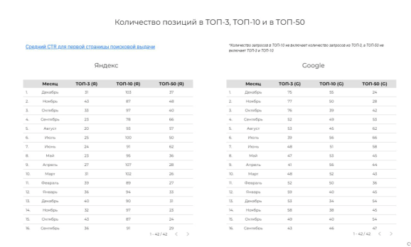 Отчёт по позициям с данными из Топвизора